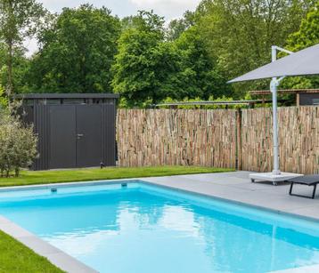 Robinia houten design tuin schermen NATUURLIJK MOOI 2 x 1 m beschikbaar voor biedingen