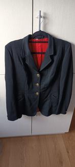 Zwart paardrij/wedstrijdjasje maat S/M, Ophalen of Verzenden, Dressuur, Dames, Bovenkleding