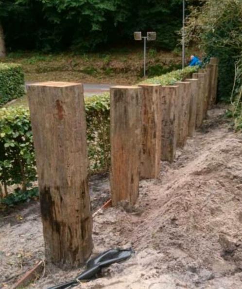 Dukdalf Meerpaal Meerpalen, Tuin en Terras, Palen, Balken en Planken, Gebruikt, Planken, Minder dan 180 cm, Ophalen