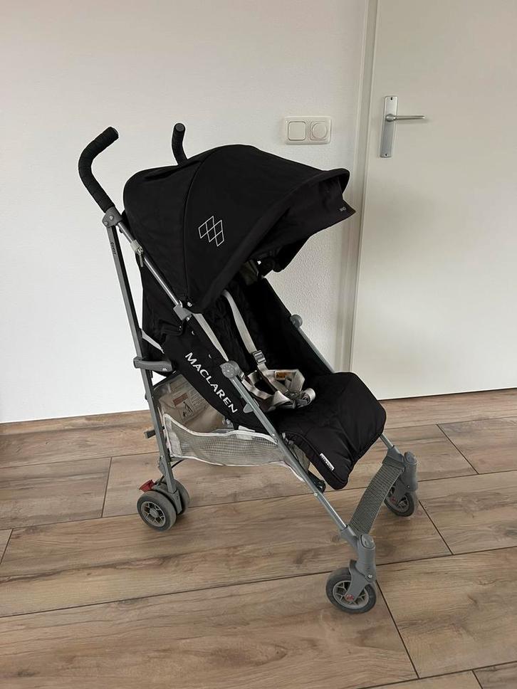 Maclaren Quest Buggy, Kinderen en Baby's, Buggy's, Gebruikt, Maclaren, Regenhoes, Verstelbare rugleuning, Zonnekap, Ophalen