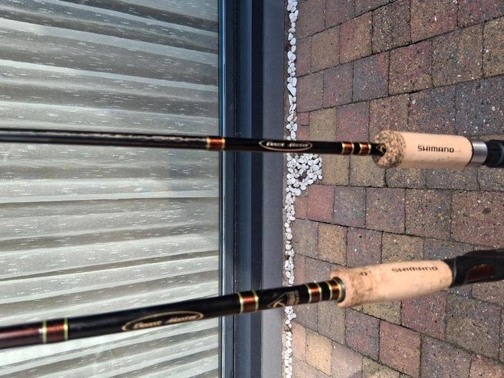2 keer Shimano Beast Master, Watersport en Boten, Hengelsport | Algemeen, Nieuw, Werphengel, Ophalen of Verzenden