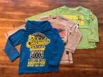 3 longsleeves maat 98/104, Ophalen of Verzenden, Gebruikt, Jongen, Shirt of Longsleeve