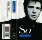 Peter Gabriel – So  (MC) Nieuw, Cd's en Dvd's, Cassettebandjes, Ophalen of Verzenden, Nieuw in verpakking, Pop, 1 bandje