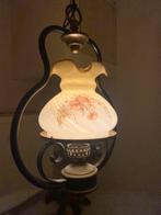 Brocante vintage hanglamp, Antiek en Kunst, Antiek | Lampen, Ophalen of Verzenden