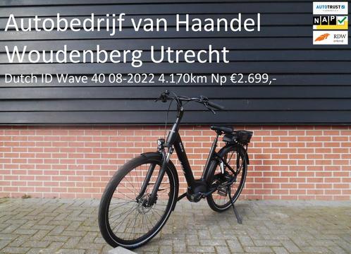 Dutch ID E-bike Wave 40 08-2022 4.170km Bosch techiek zgan, Fietsen en Brommers, Elektrische fietsen, Gebruikt, Overige merken
