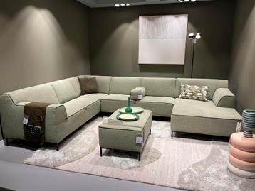 Montel Fresh - showroommodel - U-bank - Licht groen  beschikbaar voor biedingen