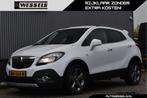 Opel Mokka 1.4 T Cosmo Automaat, Navi, Cruise, (bj 2014), Auto's, Opel, Gebruikt, Leder en Stof, Wit, 1364 cc