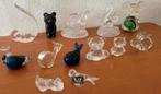 paperweight gekleurd glas glazen dieren vogel beer walvis ho, Ophalen of Verzenden, Zo goed als nieuw