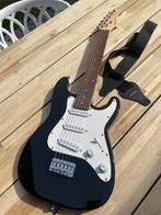Harley Benton ST-Junior BK Standard Series Short Scale, Gebruikt, Met versterker, Solid body, Ophalen