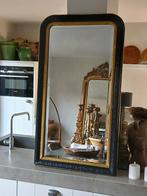 Mooie grote Antieke Franse Spiegel, Antiek en Kunst, Antiek | Spiegels, Ophalen, Rechthoekig, 50 tot 100 cm
