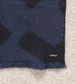 G-STAR RAW - mooie sjaal in chique zwart + blauw (70x210 cm), Ophalen of Verzenden, Sjaal, Zo goed als nieuw, G-STAR RAW