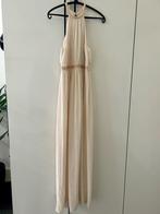 Poederroze/Beige Maxi Jurk met Kralen H&M maat 38, Kleding | Dames, Jurken, Beige, Maat 38/40 (M), H&M, Onder de knie