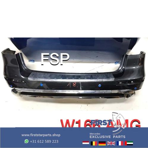W166 AMG Achterbumper origineel Mercedes + alluminium, Auto-onderdelen, Carrosserie en Plaatwerk, Bumper, Mercedes-Benz, Achter