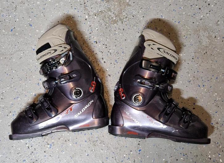 Salomon Performa Sport dames skischoenen, Sport en Fitness, Skiën en Langlaufen, Gebruikt, Schoenen, Skiën, Salomon, Carve, 160 tot 180 cm