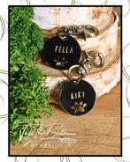 Gepersonaliseerde dogtag | Hondenpenning met naam en telnr, Ophalen of Verzenden, Handgemaakt, Nieuw