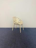 4 x Design vergaderstoel Vitra Vegetal (stapelbaar) - wit, Ophalen, Kunststof, Gebruikt, Wit