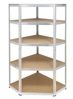Stellingkast hoek 70x70x180 verzinkt metaal 175kg, Ophalen, Nieuw, IJzer