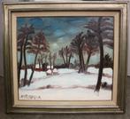 Alfons VERMEIR, winterlandschap, Antiek en Kunst, Kunst | Schilderijen | Klassiek, Ophalen of Verzenden