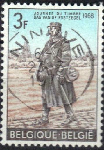 Belgie 1968 - Yvert/OBP 1445 - Dag van de Postzegel (ST) beschikbaar voor biedingen