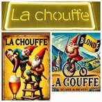 3 la chouffe items, Verzamelen, Biermerken, Ophalen of Verzenden, Reclamebord, Plaat of Schild