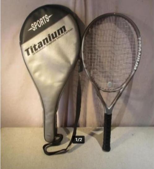 Prima Tennisracket - Titanium, Sport en Fitness, Tennis, Zo goed als nieuw, Racket, Ophalen of Verzenden