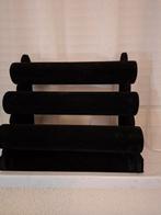 Sieraden Display voor armbanden/ horloges. Zwart velours, Hobby en Vrije tijd, Kralen en Sieraden maken, Ophalen of Verzenden