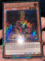 Yu-Gi-Oh! Burner, Dragon Ruler of Sparks  RA03 1st Edition, Ophalen of Verzenden, Zo goed als nieuw, Losse kaart, Foil