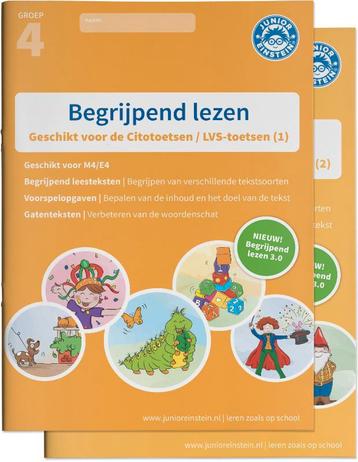 Junior Einstein groep 4 rekenen + begrijpend lezen beschikbaar voor biedingen