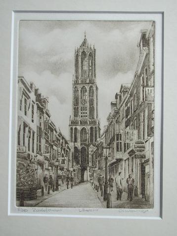 Utrecht - 7 etsen van Utrecht beschikbaar voor biedingen