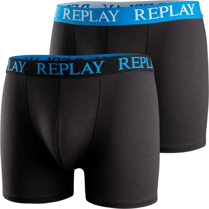 Partij 2-pack Replay heren boxershorts, Kleding | Heren, Ondergoed, Boxer, Overige kleuren, Ophalen of Verzenden