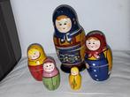 Oude matroesjka baboesjka 5delig, Verzamelen, Poppetjes en Figuurtjes, Ophalen of Verzenden, Gebruikt
