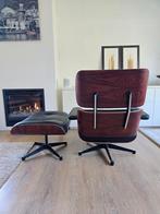 Vitra Eames Lounge chair XL Palissander + Ottoman showmodel, Ophalen of Verzenden