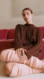 Sezane Drews Sweater Jurk XS 34, Kleding | Dames, Ophalen of Verzenden, Zo goed als nieuw, Maat 34 (XS) of kleiner, Bruin