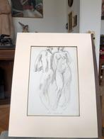 Twee studies van naakte vrouwen, Raoul Lejeune (1903-1987), Ophalen of Verzenden