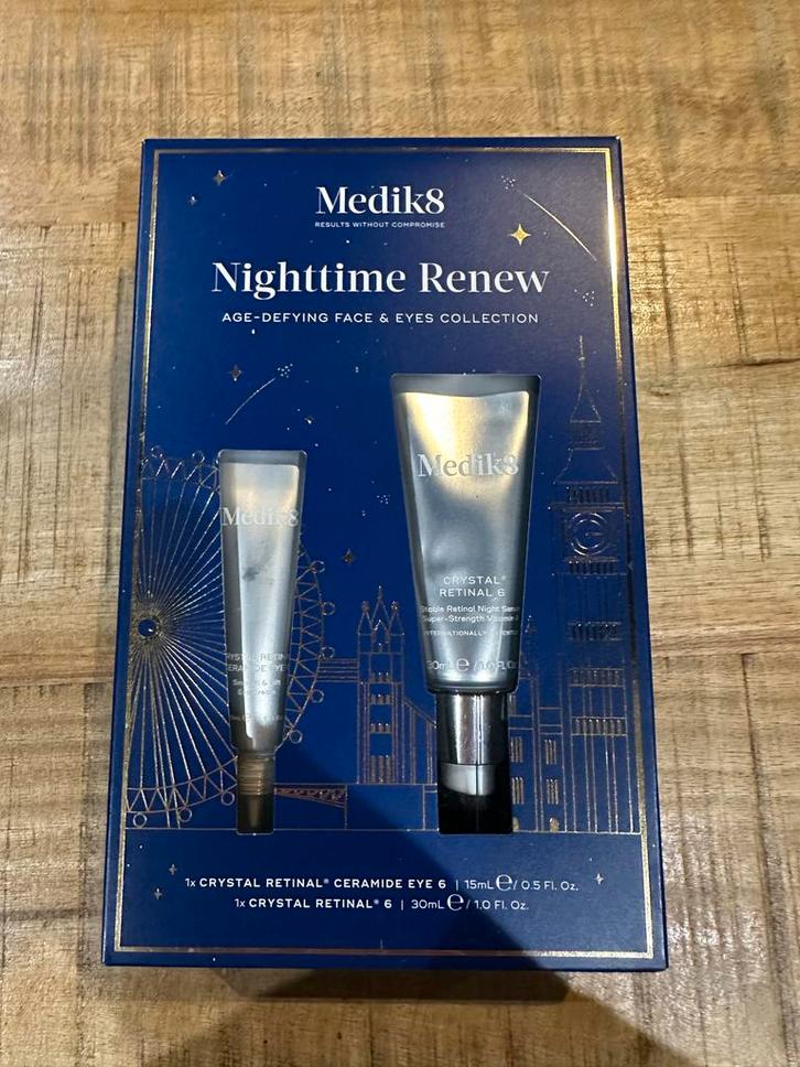 Medik8 Nighttime Renew Set - Nieuw!, Sieraden, Tassen en Uiterlijk, Uiterlijk | Cosmetica en Make-up, Nieuw, Make-up, Gehele gezicht