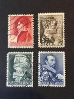 i12-274 Nederland 1935 NVPH 274/277 - Zomerzegels - Gestempe, Postzegels en Munten, Postzegels | Nederland, Ophalen of Verzenden
