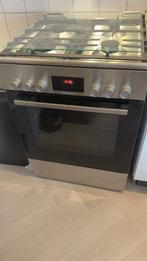 Bosch Serie 4 HXN390D50 gasfornuis, Ophalen, 4 kookzones, Gas, Vrijstaand