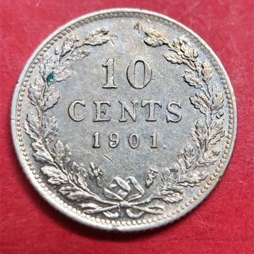 10 cent 1901. Zfr/ Pr. beschikbaar voor biedingen