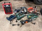 9 apparaten elektrisch gereedschap, Ophalen of Verzenden, Zo goed als nieuw, Minder dan 150 ampère, Elektroden