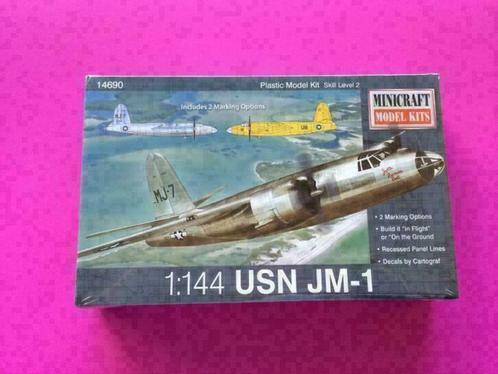 minicraft 14690 JM-1 USN 1/144 [SEALED], Hobby en Vrije tijd, Modelbouw | Vliegtuigen en Helikopters, Nieuw, 1:144 tot 1:200, Overige merken