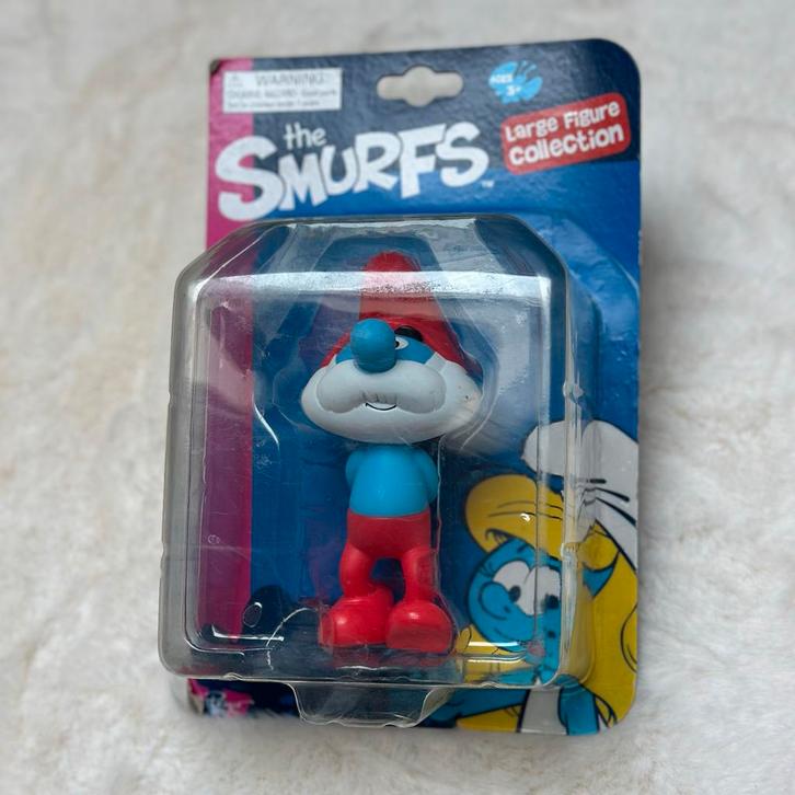 Grote Smurf Figuur - The Smurfs Collectie, Verzamelen, Smurfen, Nieuw, Poppetje, Figuurtje of Knuffel, Grote Smurf, Ophalen of Verzenden