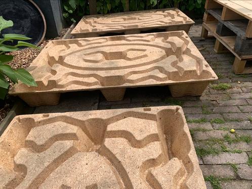 DIY Moestuintafel 80x120cm houtvezelpallet balkon/ patio, Tuin en Terras, Kweekspullen, Nieuw, Kweekbak, Ophalen