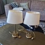 TE KOOP 2 MOOIE TAFELLAMPEN, Ophalen of Verzenden, Zo goed als nieuw, Minder dan 50 cm