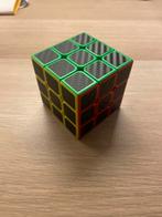 Rubik's Cube met vet zwart effect, Hobby en Vrije tijd, Ophalen of Verzenden, Zo goed als nieuw, Rubik's of 3D-puzzel