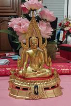 Buddha Thai,Tempel,Boeddha Thailand,Chinnaraj Bucha,Brons;,, Ophalen, Zo goed als nieuw