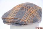 Flatcap Platte pet Hawkins zacht blauw tweed 58 en 59 nieuw, Nieuw, Ophalen of Verzenden, Pet, 58 of 59 cm (L, 7¼ of ⅜ inch)