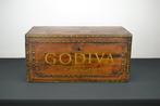 Antiek houten kistje met koperen afwerking - 1910/1930, Antiek en Kunst, Antiek | Woonaccessoires, Ophalen of Verzenden