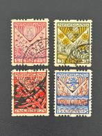 Nvph R78 t/m 81 gestempeld, Postzegels en Munten, Postzegels | Nederland, Ophalen of Verzenden, T/m 1940, Gestempeld