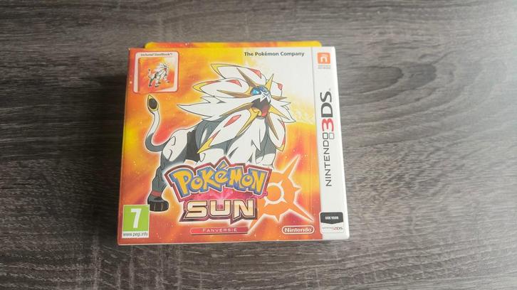 Nieuw: Pokemon Sun Fan Edition Nintendo 3DS, Spelcomputers en Games, Games | Nintendo 2DS en 3DS, Nieuw, Avontuur en Actie, 1 speler