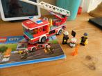 lego 60107 ( lego city brandweer ladder wagen ) compleet, Ophalen of Verzenden, Zo goed als nieuw, Complete set, Lego